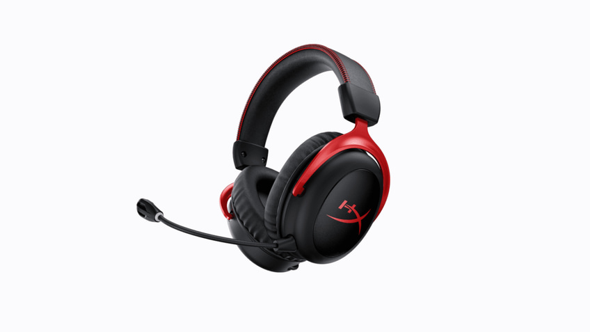 ヘッドホン HyperX Cloud II Red Gaming Headset Cloud II - ゲーミングヘッドセット