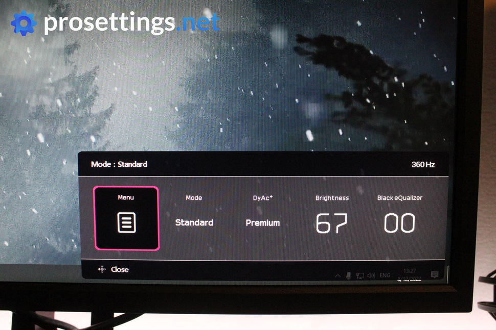 ZOWIE XL2566K Review - ProSettings.net