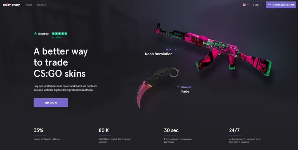 Csgo website to buy skins new arrivals