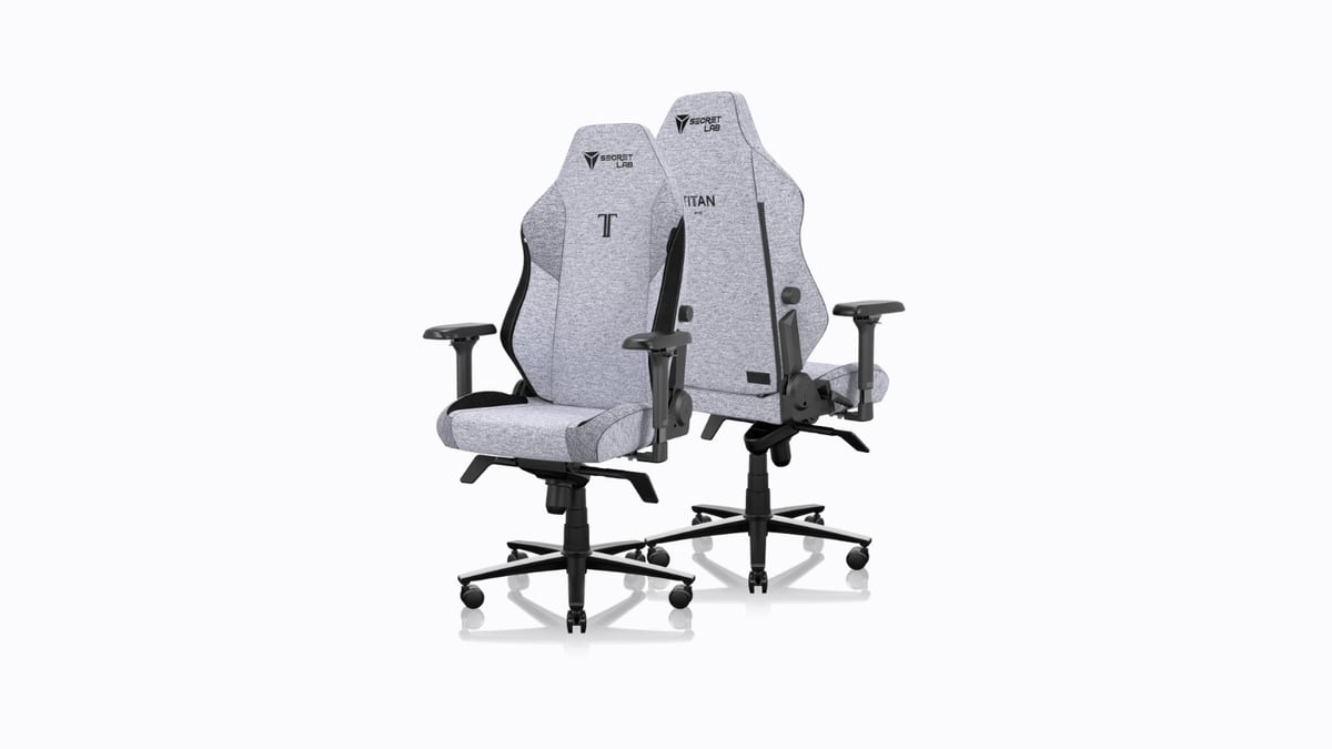 Softweave fabric deals gaming chair