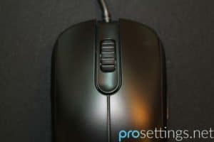 Zowie FK1 review - buttons and scroll wheel