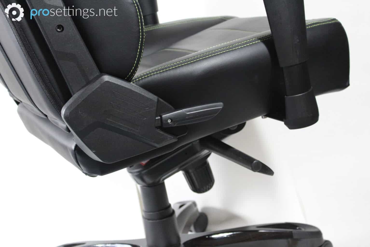 Speedseats Comfort Review Chair Controls
