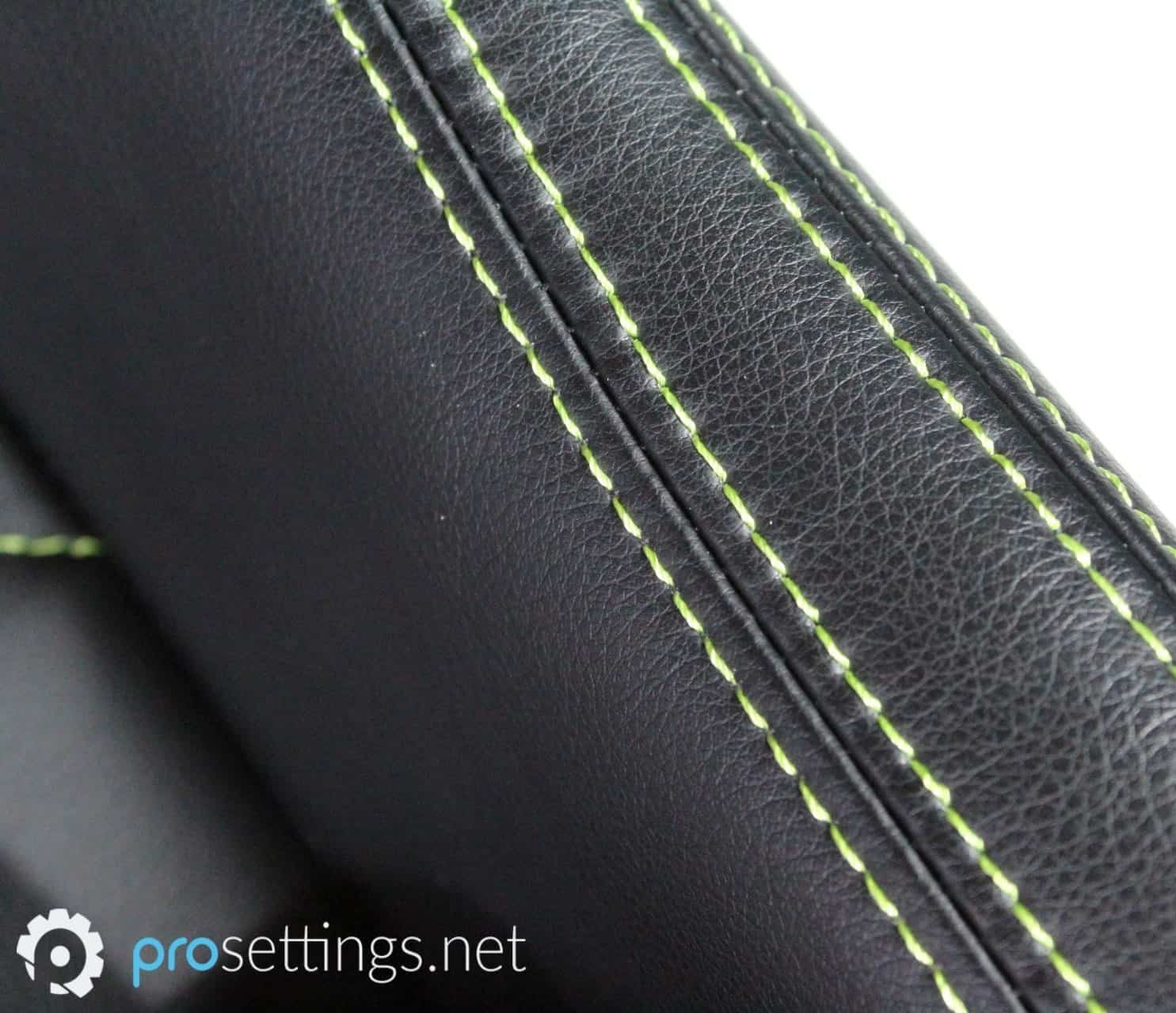 Speedseats Comfort Review Chair Stitching
