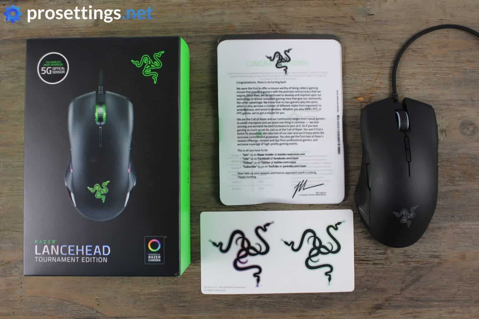 Razer Lancehead Tournament Edition Packaging