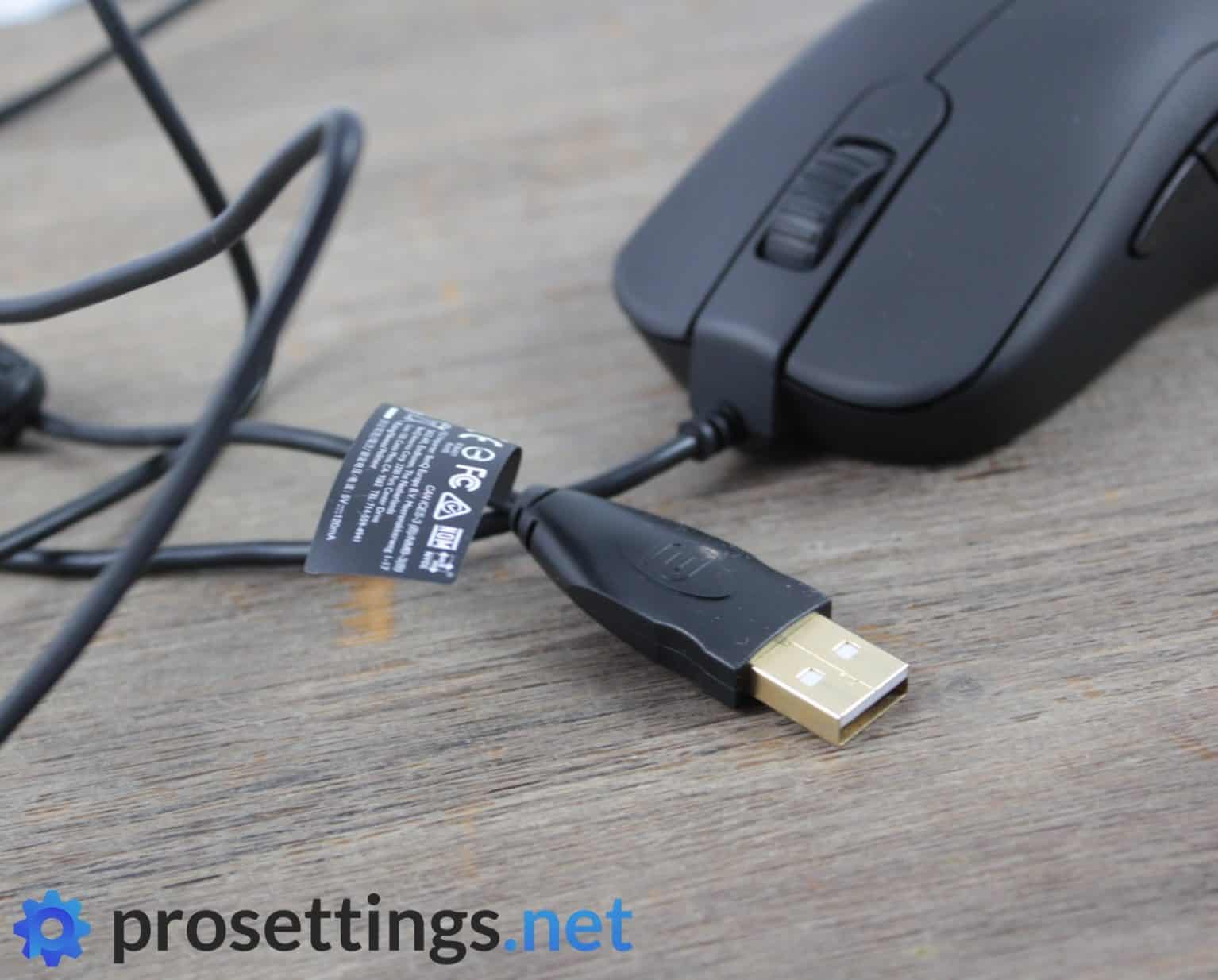 Zowie S2 Mouse Review Cable