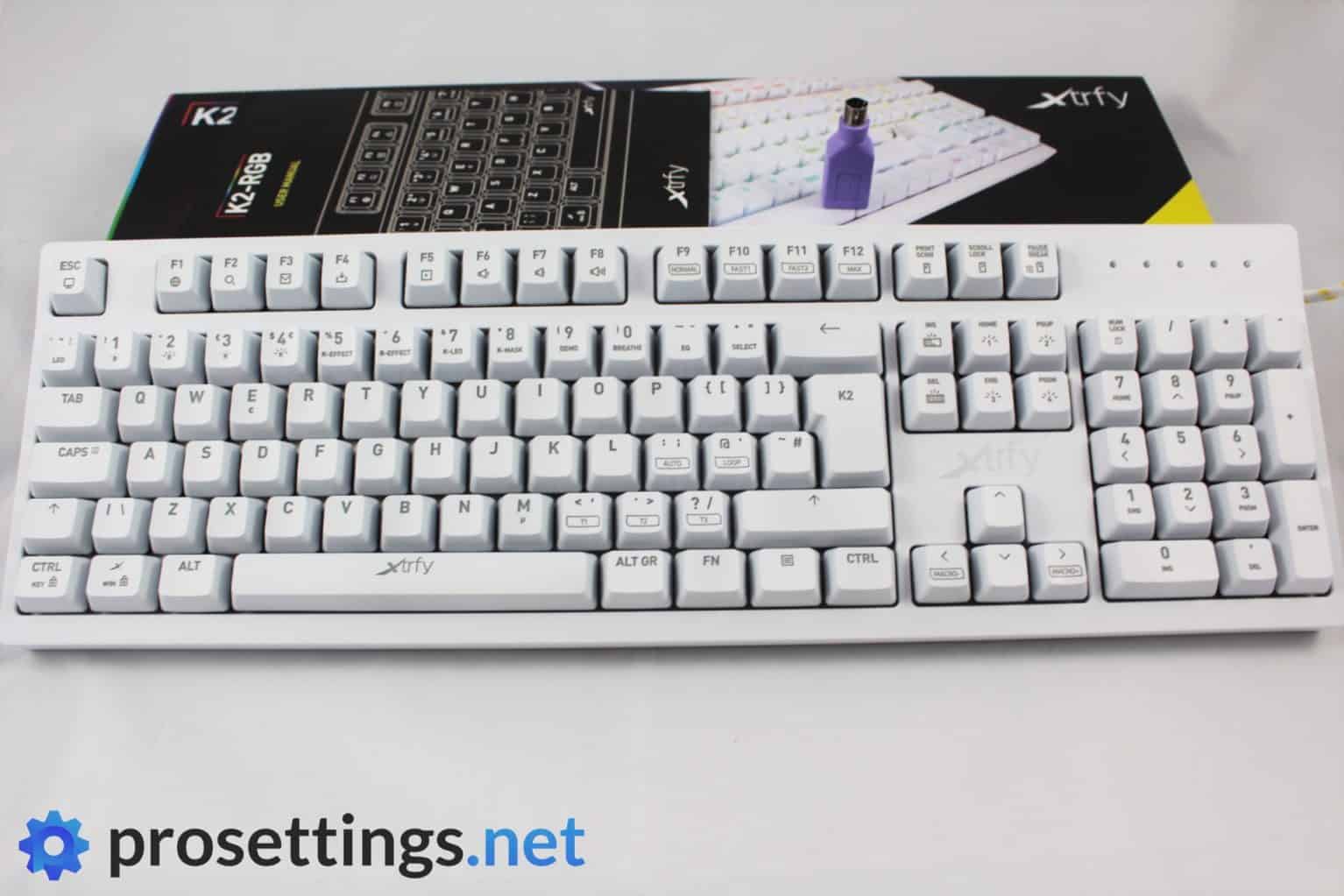 Xtrfy K2 RGB Keyboard Review Packaging