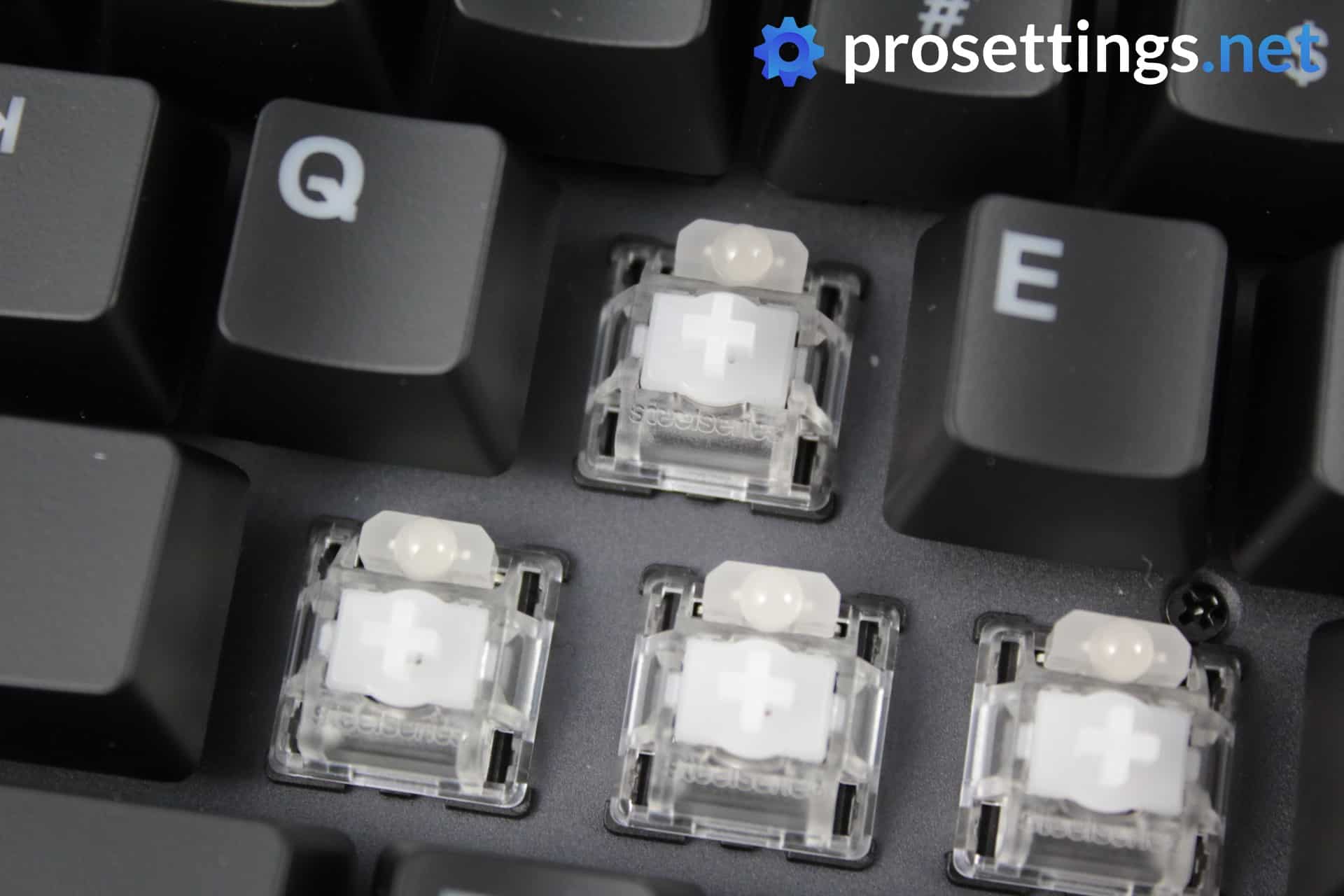 SteelSeries Apex Pro TKL Review Keyboard Switches