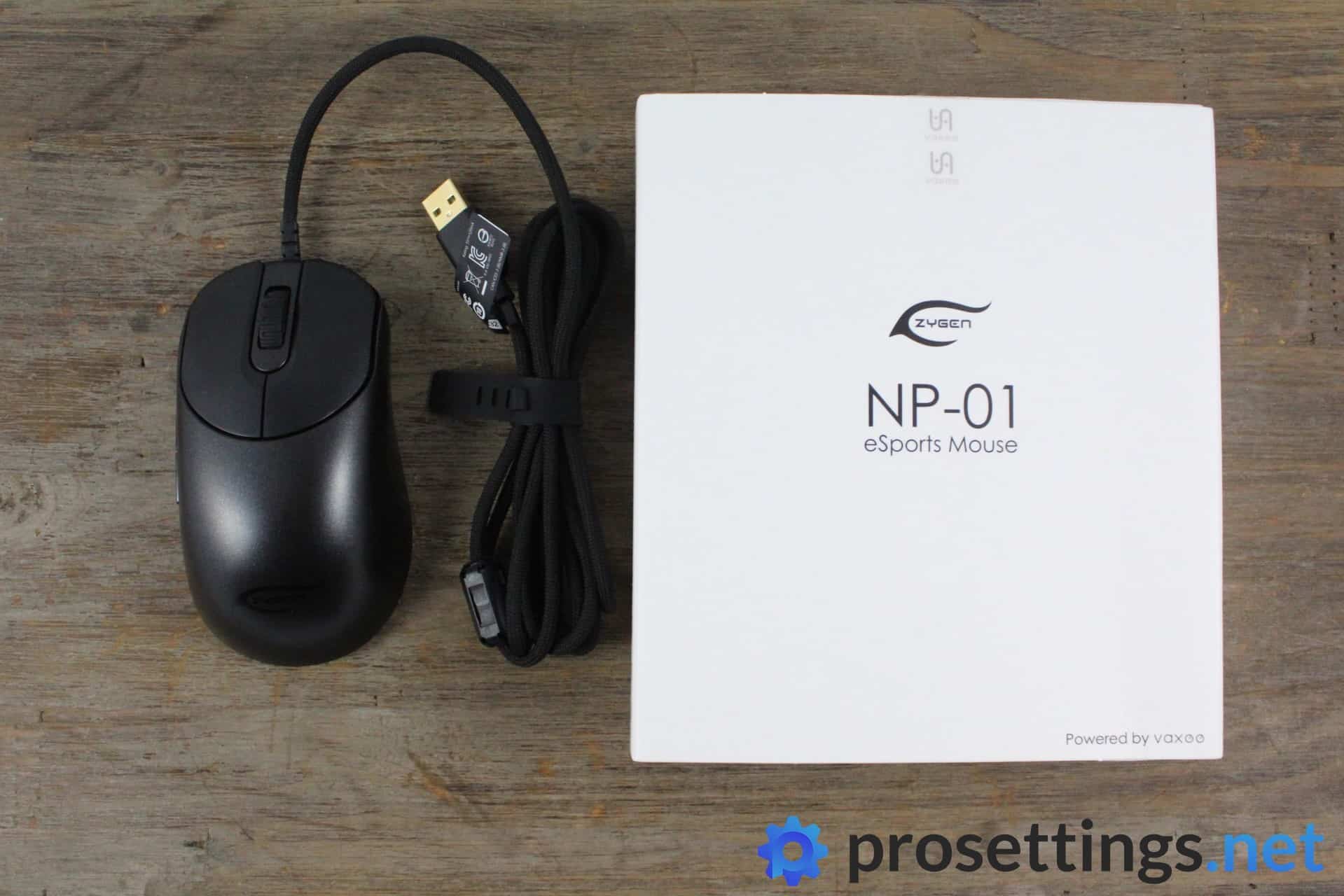Vaxee Zygen NP-01 Mouse Review Packaging