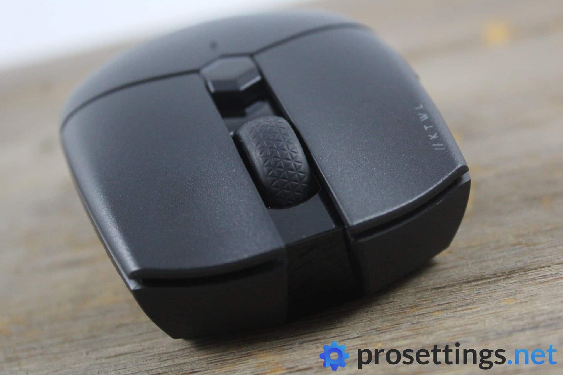 Corsair Katar Pro Wireless Review Buttons and Scroll