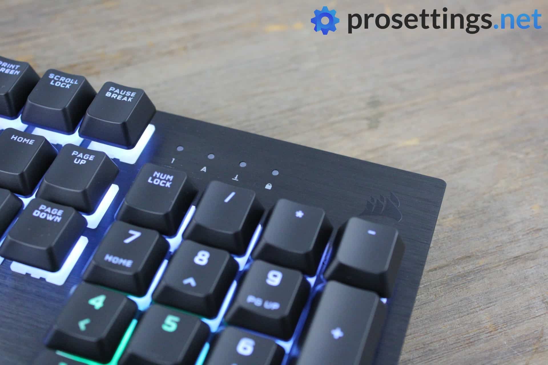 Corsair K60 RGB Pro Review Keyboard