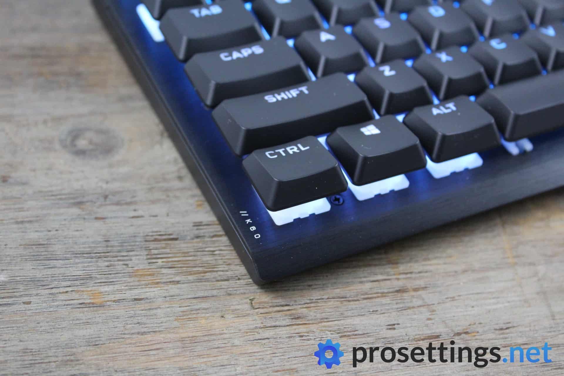 Corsair K60 RGB Pro Review Keyboard