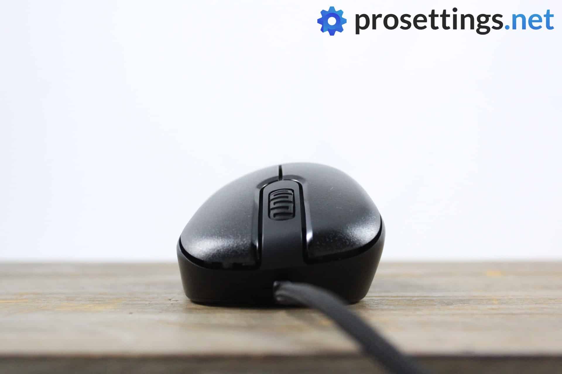 Vaxee Outset AX Review Mouse Frontview