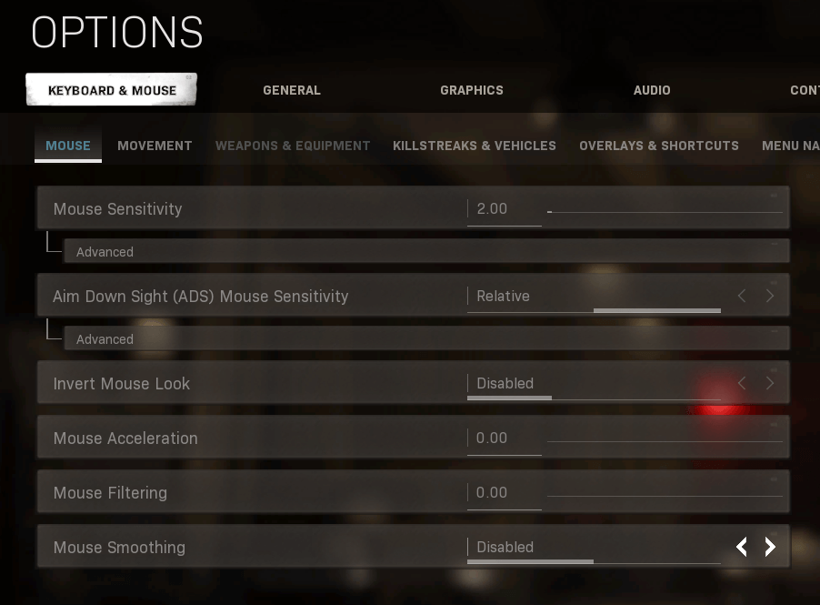 Best Settings for CoD Warzone