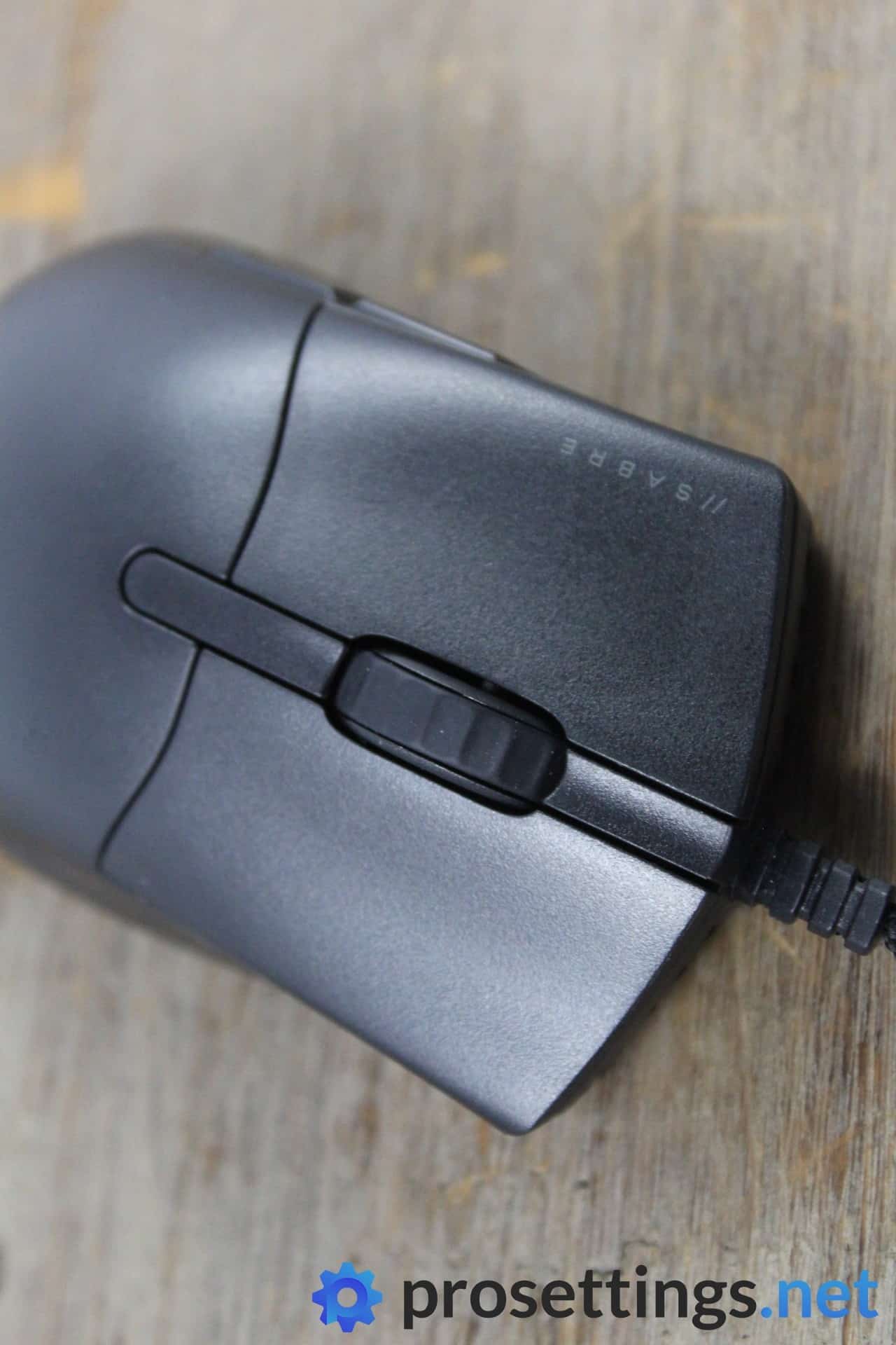 Corsair Sabre Pro Review Buttons and Scroll