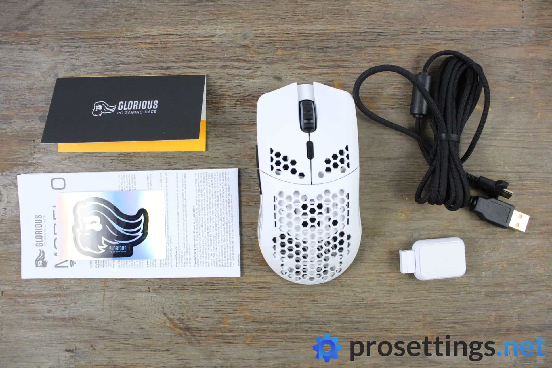 Glorious Model O Wireless Review Mouse Packaging