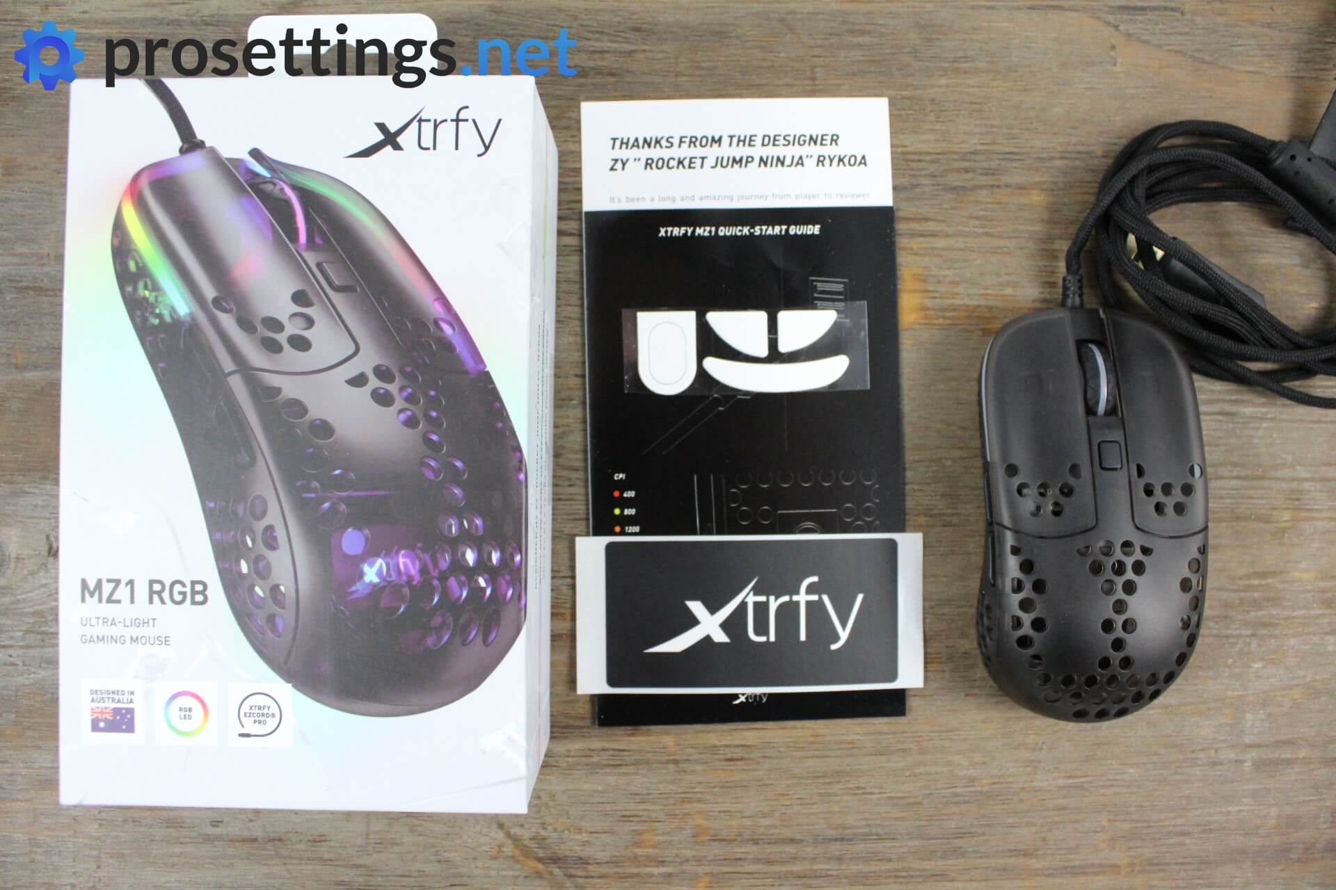Xtrfy MZ1 Review Packaging