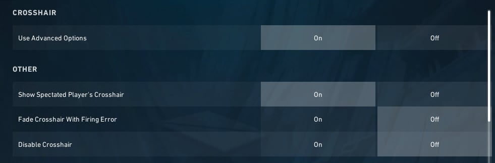 Best VALORANT Crosshair Settings - General