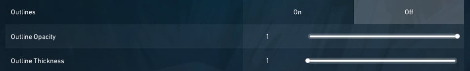 Best VALORANT Crosshair Settings - Outlines