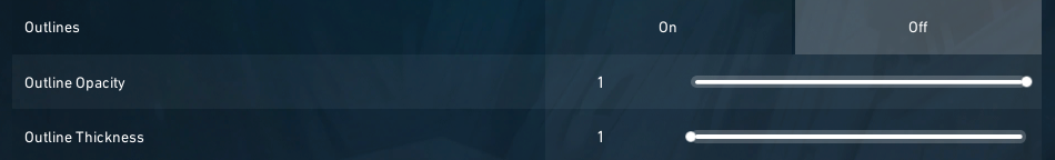 Best VALORANT Crosshair Settings - Outlines