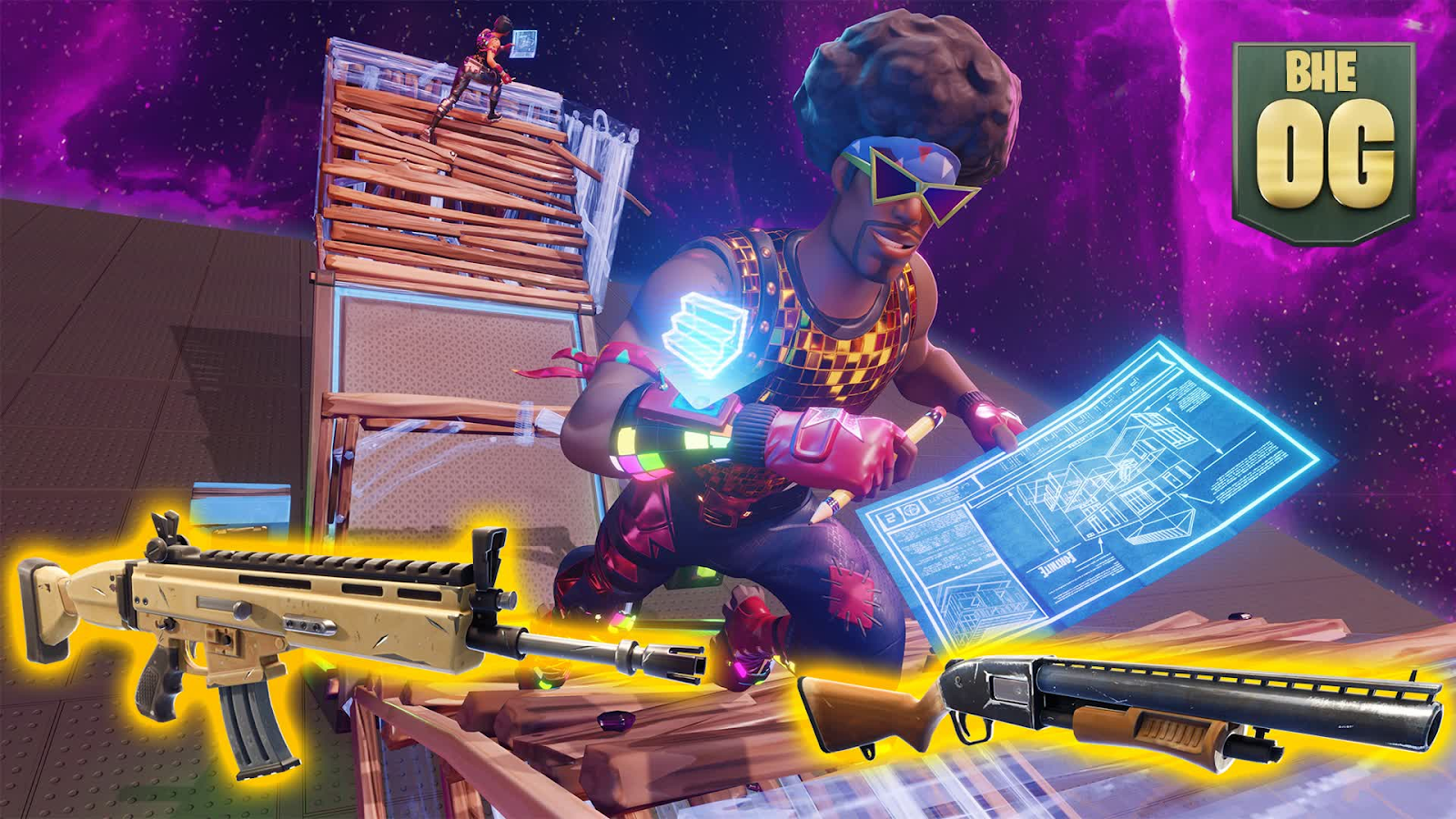 Best Fortnite XP Maps - BHE 1v1 Build Fights