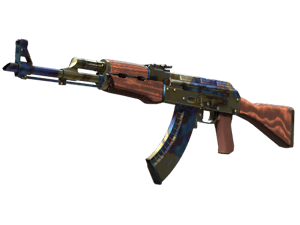 StatTrak™ AK-47 | Case Hardened (Well-Worn)