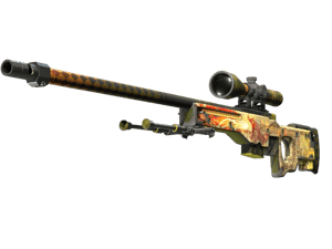 AWP | Dragon Lore (Well-Worn)