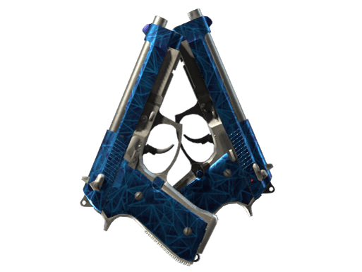 Dual Berettas | Cobalt Quartz