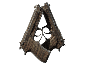 Dual Berettas | Drift Wood (Field-Tested)