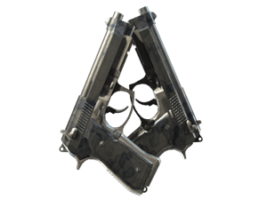 Dual Berettas | Stained (Field-Tested)