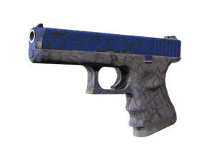 StatTrak™ Glock-18 | Blue Fissure (Field-Tested)