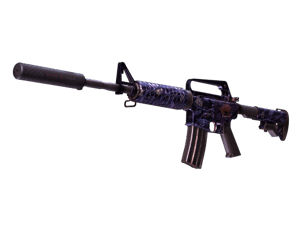 StatTrak™ M4A1-S | Black Lotus (Battle-Scarred)