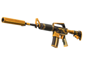 M4A1-S | Golden Coil (Minimal Wear)
