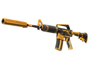 M4A1-S | Golden Coil (Minimal Wear)