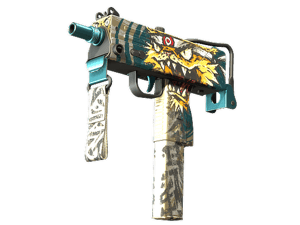 MAC-10 | Cat Fight (Minimal Wear)