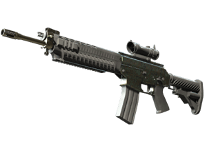SG 553 | Army Sheen (Minimal Wear)