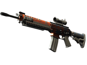 SG 553 | Danger Close (Field-Tested)