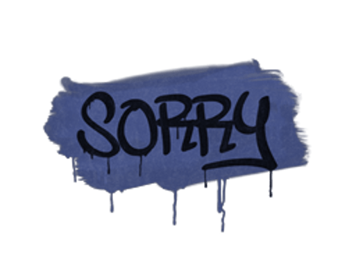 Sealed Graffiti | Sorry (SWAT Blue)