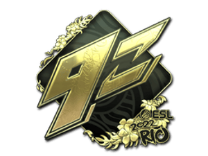 Sticker | 9z Team (Gold) | Rio 2022