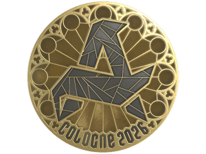 Sticker | Aurora (Gold) | Cologne 2026