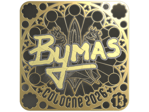 Sticker | Bymas (Gold, Ranked) | Cologne 2026