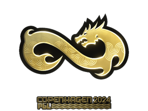 Sticker | Eternal Fire (Gold) | Copenhagen 2024