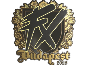 Sticker | Fluxo (Gold) | Budapest 2025