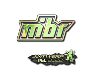 Sticker | MIBR (Holo) | Antwerp 2022