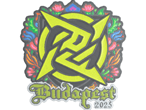 Sticker | Ninjas in Pyjamas (Embroidered) | Budapest 2025