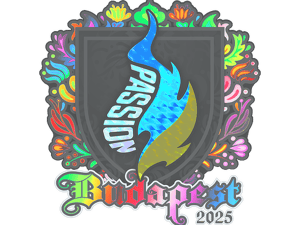 Sticker | Passion UA (Holo) | Budapest 2025