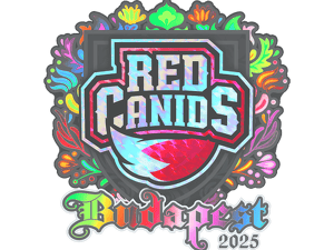 Sticker | RED Canids (Holo) | Budapest 2025