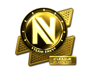 Sticker | Team EnVyUs (Gold) | Atlanta 2017
