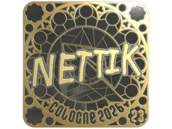 Sticker | nettik (Gold, Ranked) | Cologne 2026
