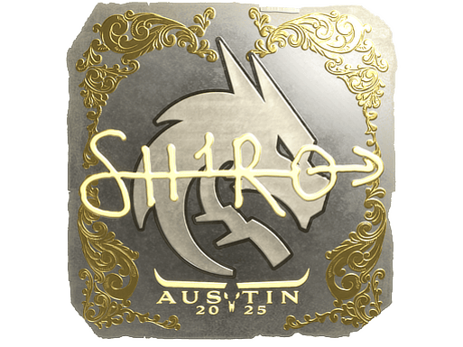 Sticker | sh1ro (Gold) | Austin 2025