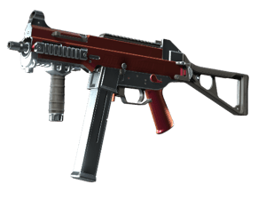UMP-45 | Crimson Foil (Minimal Wear)